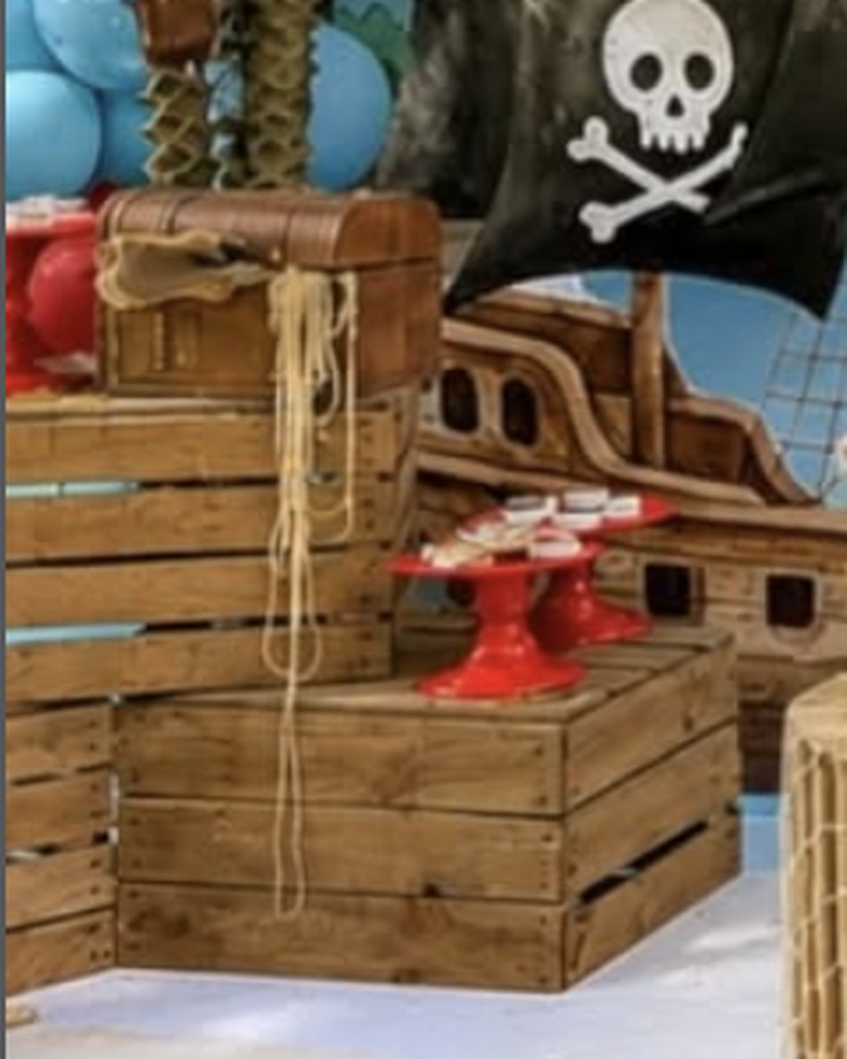 Wooden Crate Set